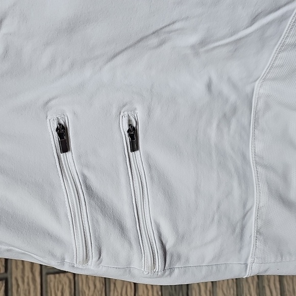 Athleta Golf Skirt W/ Attached Shorts Sz MED white - Picture 2 of 10